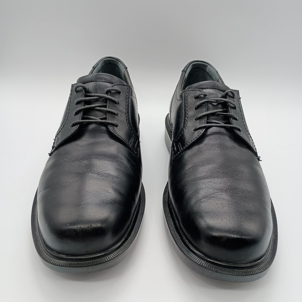 SAS Mens Ambassador Black Leather Lace Up Oxford Shoes 10.5 M Made in USA - Picture 4 of 8